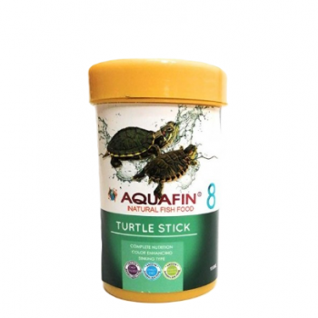 KW Zone Aquafin Turtle Stick Food – 500 ml | Floating Calcium-Rich Pellets for Turtles & Reptiles | Colour Enhancing & Easy Digest Formula