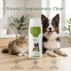 M-PETS Vegan Shampoo for Dogs & Cats 250ml – Chamomile & Rosemary Natural Pet Shampoo for Skin Soothing, Dandruff Control & Healthy Coat Care, Gentle Vegan Formula