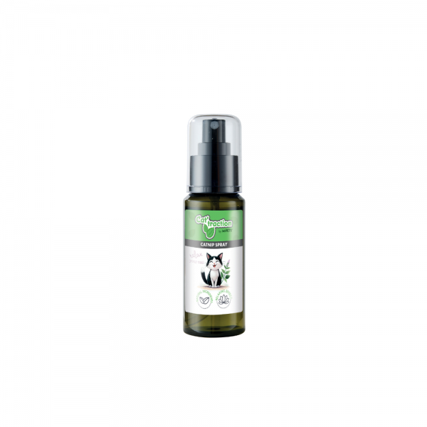 M-PETS Cattraction Catnip Spray 70ml | Natural Catnip Behavior Training Spray for Cats & Kittens – Encourages Scratching, Play & Stress Relief | Cat Attractant for Toys, Beds & Scratching Posts