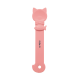 M-PETS Creamy Cat Spoon Strawberry Red – Mess-Free Cat Treat Dispenser Spoon, Ergonomic 27 cm Feeding Tool for Creamy Cat Treats, Easy to Use & Store (27 x 6.5 x 0.5 cm)