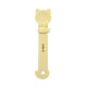 M-PETS Creamy Cat Spoon Sunshine Yellow – Mess-Free Cat Treat Dispenser Spoon, Ergonomic Feeding Tool for Creamy Cat Treats, Easy to Use & Store (27 x 6.5 x 0.5 cm)