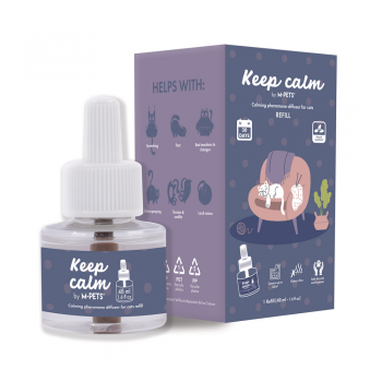 M-PETS Keep Calm Calming Pheromone Diffuser Refill for Cats 48ml