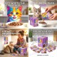 M-PETS FIRSTBITE Beef in Jelly Wet Cat Food Pouches 12x85g – High Meat Content Complete Kitten & Adult Cat Food with Beef, Chicken, Liver & Taurine – Premium Belgium Recipe Cat Wet Food for Healthy Growth & Vitality