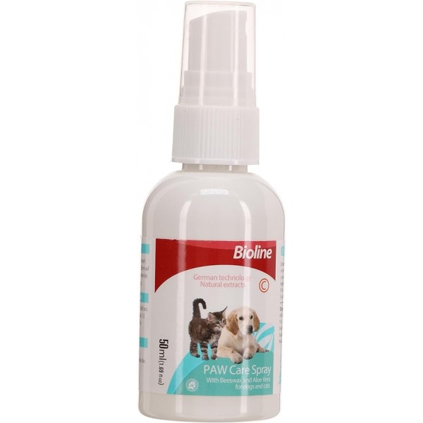 Bioline Paw Care Spray ( 50ml ) - 6970117120516 | Online Pet Shop in Dubai