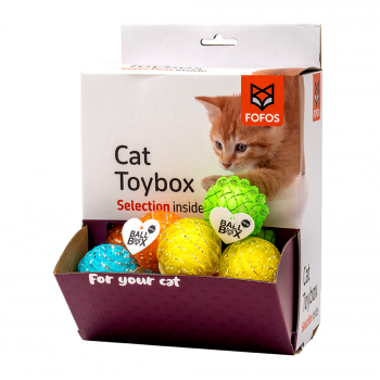 FOFOS Netting Ball Assorted Display multy color FOFOS Netting Ball Assorted Display multy color