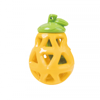 FOFOS Fruity Treat Dispensing Dog Toy (Bites pear)