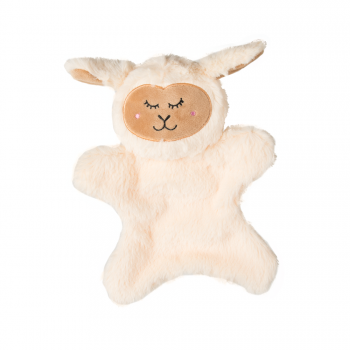 FOFOS Glove Plush Sheep Dog Toy(White)