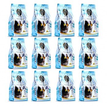 GOLDEN CAT Salmon Dry Cat Food 36kg (12 x 3kg Packs) | Adult Cat Food | High Protein Complete & Balanced Nutrition | Omega 3 Formula for Healthy Skin and Shiny Coat | All Breeds GOLDEN CAT Salmon Dry Cat Food 36kg (12 x 3kg Packs) | Adult Cat Food | High Protein Complete & Balanced Nutrition | Omega 3 Formula for Healthy Skin and Shiny Coat | All Breeds