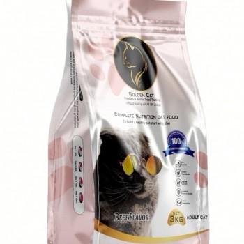 Golden Cat Beef Adult Dry Food For Cat (3kg) Golden Cat Beef Adult Dry Food For Cat (3kg)