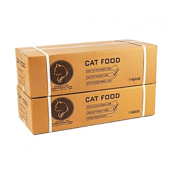 Adult Cat Dry Food 24kg – Golden Cat Beef Flavoured, 8 x 3kg Pack, 29% High Protein, Complete Balanced Nutrition with Taurine, Vitamins & Minerals, 2 Boxes