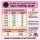 GOLDEN CAT 36 KG Cat Dry Food | Chicken Fish Egg and Milk Flavor | 3 KG x 12 Bags | 3 Cartons | 32% High Protein Complete Cat Food for Kittens Adult and Mother Cats