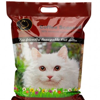 Golden Cat Cat Litter Bentonite Strong Clumping Coffee Scented (8kg)