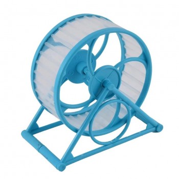 Pets Club Hamster Running Wheel 12.5cm – Blue Small Animal Exercise Toy for Hamsters, Mice & Gerbils