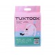 TUXTOOX Plant Based Cat Litter 2.5kg Green Tea Tofu Cat Litter Strong Clumping Non Stick High Absorbency Odor Control 99% Dust Free Biodegradable Eco Friendly Flushable Cat Litter