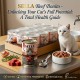 SELLA Premium Wet Cat Food Chunks in Gravy, Beef Flavour, Adult Cats, with Taurine and Vitamins A, D3 & E, 400g x 12 Cans, Made in Turkey