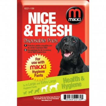 MIKKI DISPOSABLE PADS for dog ( L-XL ) MIKKI DISPOSABLE PADS for dog ( L-XL )