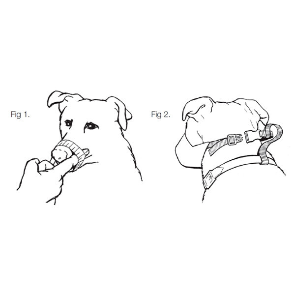 MIKKI NYLON DOG MUZZLE SIZE 0 ( VERY SMALL ) for dog