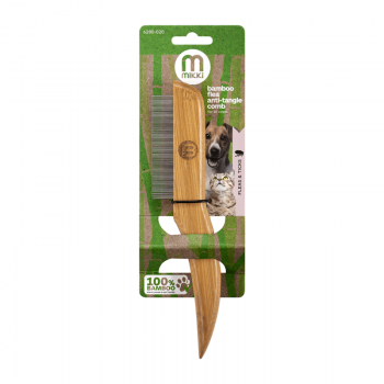 BAMBOO ANTI-TANGLE COMB  ( FLEA ) BAMBOO ANTI-TANGLE COMB  ( FLEA )