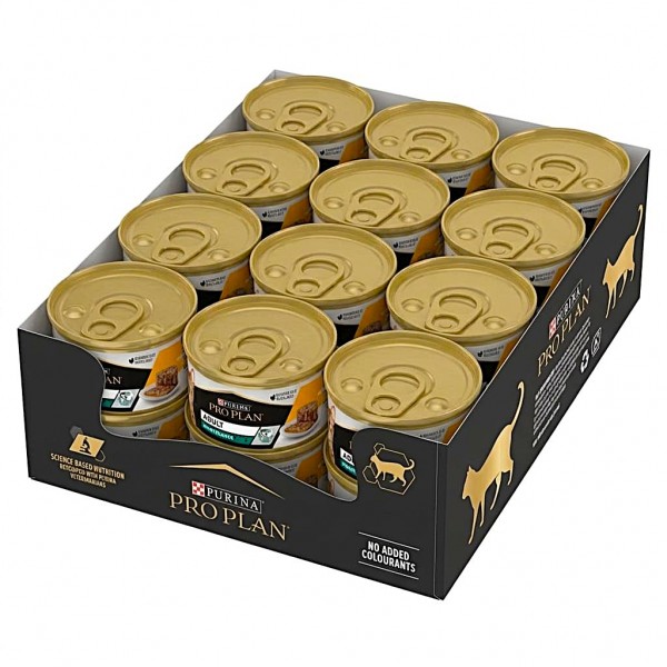 Purina Pro Plan Adult Maintenance Wet Cat Food Chicken 85g x 24 Cans – Complete & Balanced Nutrition, No Added Colourants