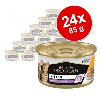 PRO PLAN KITTEN BABY MOUSSE CHICKEN CAN Box( 24x85g ) For Cat PRO PLAN KITTEN BABY MOUSSE CHICKEN CAN Box( 24x85g ) For Cat
