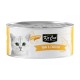 Kit Cat Tuna & Chicken Wet Cat Food 80g (24 x 80g Box) Grain Free Deboned Toppers | Taurine Added | Hairball Control | Omega 3 & 6 | Urinary Tract & Kidney Health Support | No Pork No Lard | All Life Stages