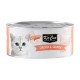 Kit Cat Chicken & Salmon Wet Cat Food 80g (24 Cans) Grain-Free Hairball Control Formula – Rich in Omega 3 & 6, Supports Urinary Tract Health, Reduces Kidney Stone Risk, No Pork No Lard, No Artificial Preservatives, Super Premium Cat Food