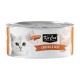Kit Cat Deboned Chicken & Beef Wet Cat Food 80g (24 Pack) Hairball Control Grain Free Premium Natural Cat Food with Omega 3 & 6 for Urinary Tract Health, No Pork No Lard, Halal Certified Super Premium Cat Food in Aspic