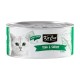 Kit Cat Deboned Tuna & Shrimp Toppers 80g (1 Box x 24 pcs) Grain Free Wet Cat Food for All Life Stages | Taurine Added | Hairball Control | Urinary Tract & Kidney Support | Omega 3 & 6 | No Pork No Lard | Halal Certified Premium Cat Food