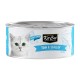 Kit Cat Tuna & Scallop Wet Cat Food 80g (1 Box – 24 Cans) Grain Free Hairball Control Premium Cat Food with Tuna & Scallop