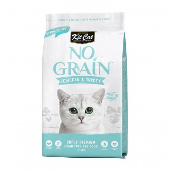 Kit Cat No Grain With Chicken And Turkey (10 KG) For Cat