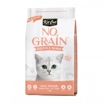 Kit Cat No Grain Chicken And Salmon (10 kg) For Cat