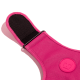 Zee.Dog Pink Adjustable Air Mesh Dog Harness Extra Small – Lightweight Breathable Soft Chest Harness with 4-Point Locking Buckle, Secure D-Ring Leash Attachment (Neck 19–24 cm, Waist 33–41 cm)