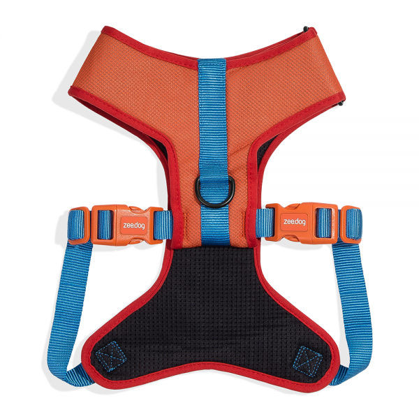 Zee.Dog Gibson Adjustable Air Mesh Harness – Extra Small (Neck 19–24 cm, Girth 33–41 cm) Lightweight Breathable 3D Jacquard Dog & Cat Chest Harness with 4-Point Locking Buckle, Fully Adjustable & Secure D-Ring Leash Attachment