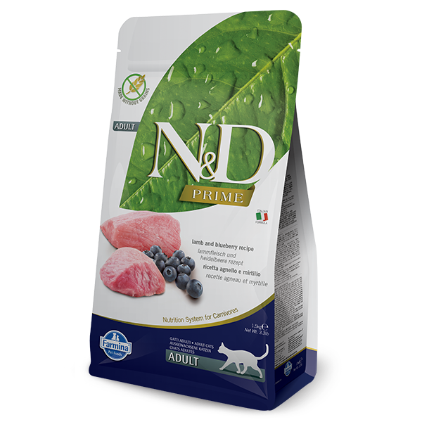 Farmina Lamb & Blueberry Adult Cat (1.5kg) Farmina Lamb & Blueberry Adult Cat (1.5kg)