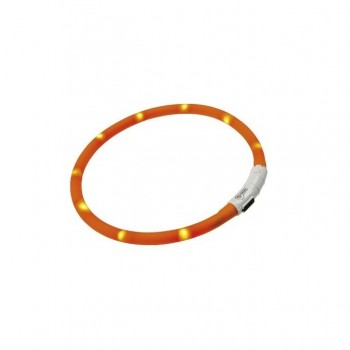 Ferplast Night Over Flash Collar Orange FOR DOG (55 cm) Ferplast Night Over Flash Collar Orange FOR DOG (55 cm)