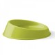 Georplast Vibrissa Bowl Small Lime Green – Whisker-Friendly Cat Feeding Bowl, Ergonomic Low-Profile Design, 200ml Capacity, 15 x 15 x 4 cm