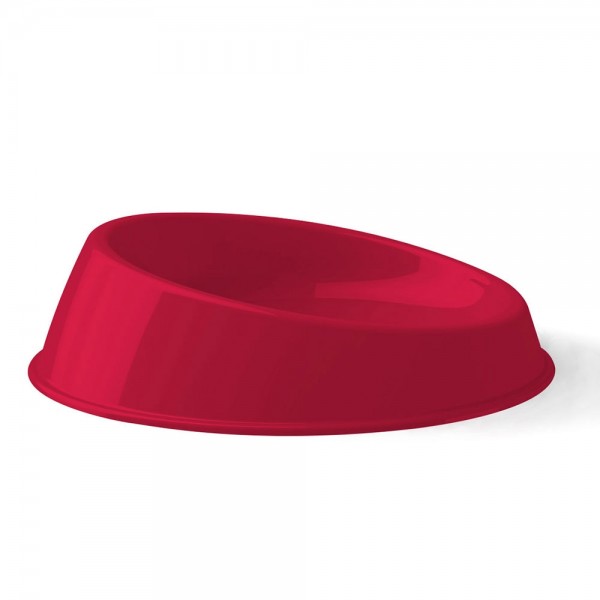 Georplast Vibrissa Whisker-Friendly Cat Bowl Large 400ml – Red Color Tilted Elevated Anti-Stress Feeding Dish for Cats & Kittens – Ergonomic Shallow Pet Food & Water Bowl for Comfort Feeding Georplast Vibrissa Whisker-Friendly Cat Bowl Large 400ml – Red Color Tilted Elevated Anti-Stress Feeding Dish for Cats & Kittens – Ergonomic Shallow Pet Food & Water Bowl for Comfort Feeding