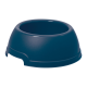 Georplast Lucky Antislip Round Pet Bowl for Dogs & Cats – Durable BPA-Free Plastic Feeding Bowl with Non-Slip Base, Easy Grip Design – Gray, 25 x 25 x 9.5 cm
