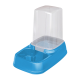 Georplast Eat & Drink Dispenser 3.7L – Blue Color 2 in 1 Pet Food & Water Dispenser for Cats and Dogs, Durable Italian Made Gravity Feeder, Transparent Storage Tank, Size 32.5 x 20 x 27 cm Georplast Eat & Drink Dispenser 3.7L – Blue Color 2 in 1 Pet Food & Water Dispenser for Cats and Dogs, Durable Italian Made Gravity Feeder, Transparent Storage Tank, Size 32.5 x 20 x 27 cm