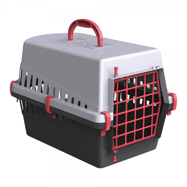 Georplast Transportino Pet Carrier – Durable Plastic Travel Crate for Cats & Small Dogs (50x33x32cm, Up to 10kg) | Ventilated Pet Transport Box with Strong Handle for Safe Travel Georplast Transportino Pet Carrier – Durable Plastic Travel Crate for Cats & Small Dogs (50x33x32cm, Up to 10kg) | Ventilated Pet Transport Box with Strong Handle for Safe Travel