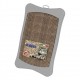Georplast Bill Cat Scratcher Gray 43x26x3cm Durable Cardboard Scratching Pad with Sturdy Plastic Frame for Cats Claw Care Furniture Protection Indoor Cat Scratching Board Italian Quality Pet Accessory
