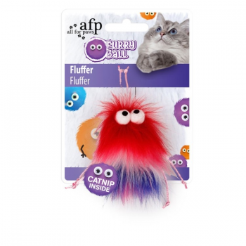 Fluffer cat toy - Red Fluffer cat toy - Red