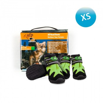 AFP OUTDOOR DOG SHOES - GREEN (XS) AFP OUTDOOR DOG SHOES - GREEN (XS)