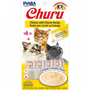 Churu Chicken With Cheese Recipe 4PCS/PK For Cat