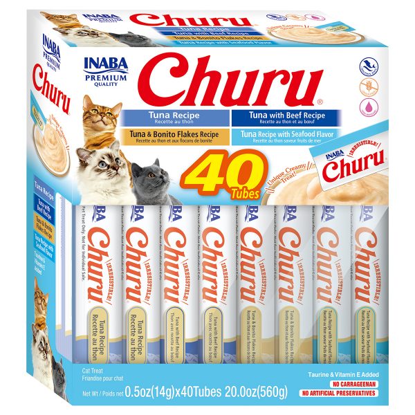 Churu Tuna Variety ( 40PCS 1BOX ) For Cat Churu Tuna Variety ( 40PCS 1BOX ) For Cat
