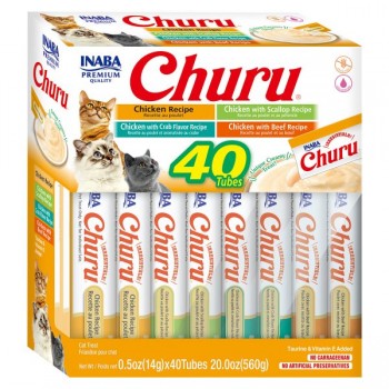 Churu Chicken Variety ( 40PCS ) For Cat