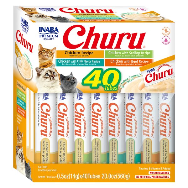 Churu Chicken Variety ( 40PCS ) For Cat