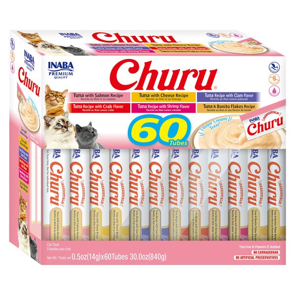 Churu Tuna Seafood Variety ( 60PCS )