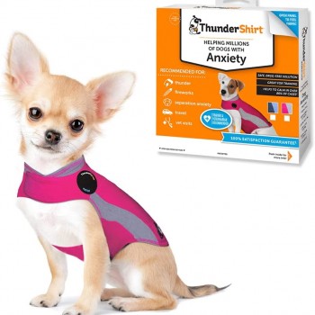 THUNDERSHIRT DOG ( PINK XXS )