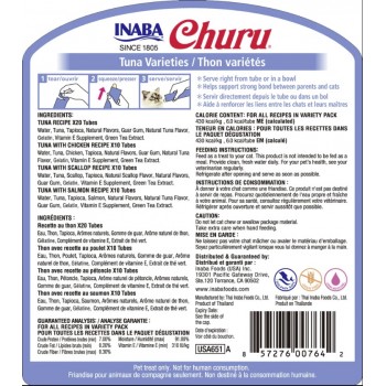 Churu Tuna Variety 50PCS/PK For Cat